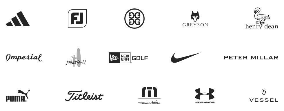 Golf Locker Custom - All of these brands and more...