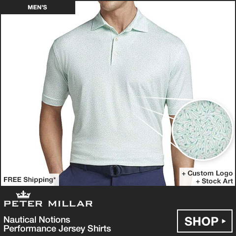 Peter Millar Nautical Notions Performance Jersey Golf Shirts at Golf Locker