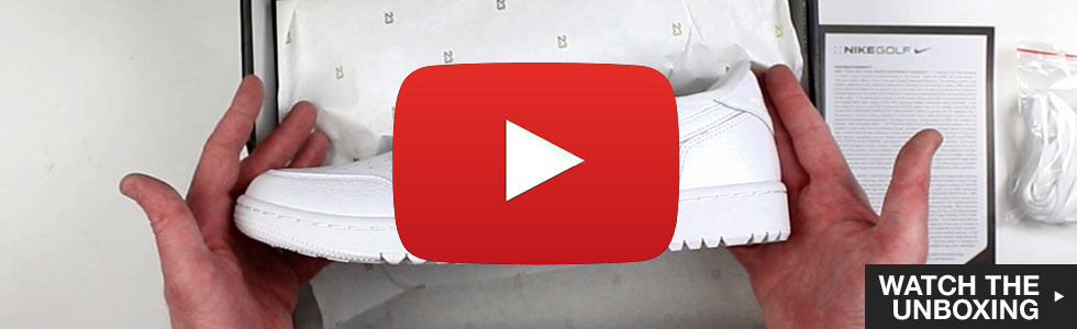 Nike Air Jordan 1 Low G Spikeless Golf Shoes - Unboxing