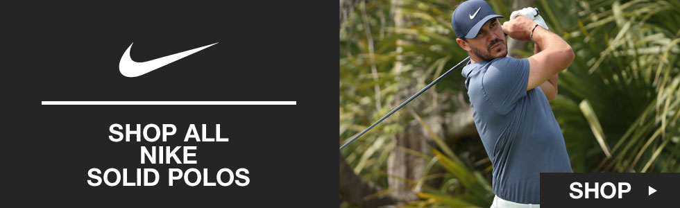 Shop All Nike Solid Polos at Golf Locker