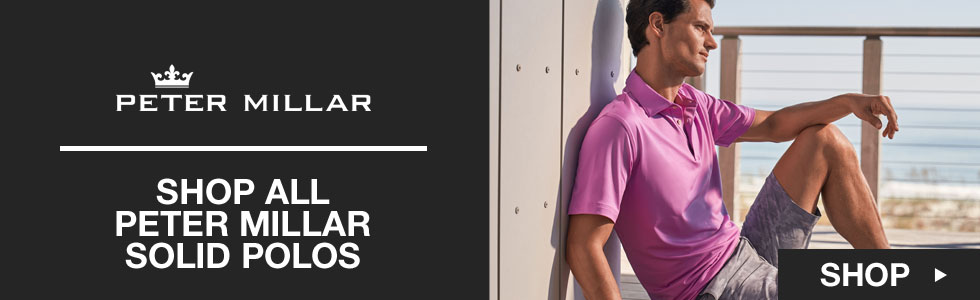 Shop All Peter Millar Solid Polos at Golf Locker