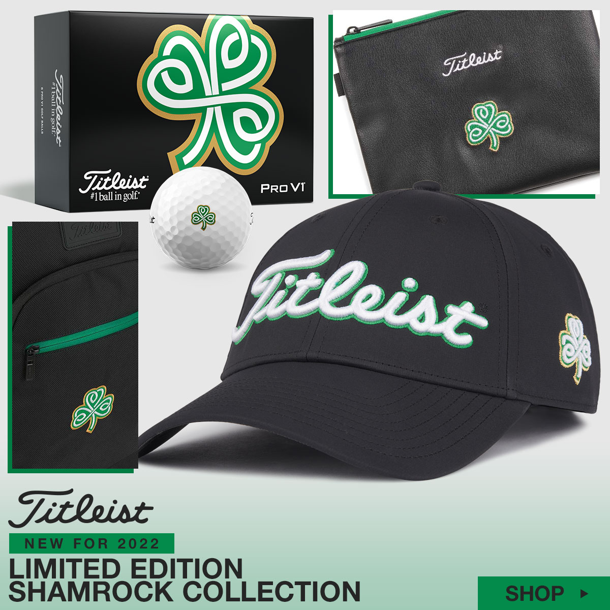Titleist Limited Edition Shamrock Collection at Golf Locker