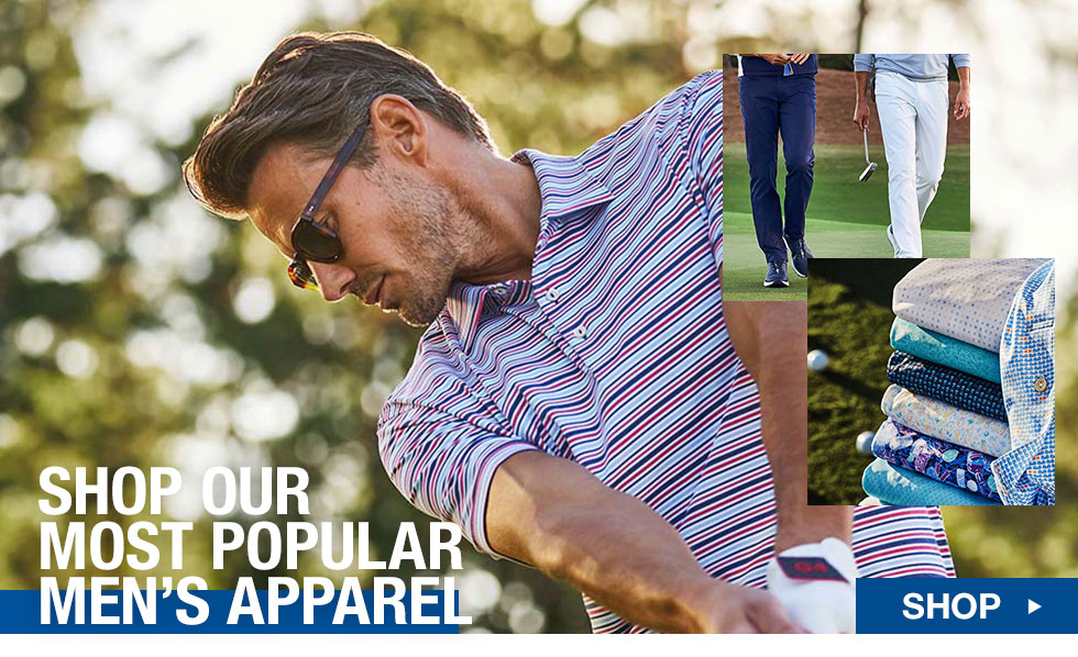Our Most Popular Men's Apparel at Golf Locker