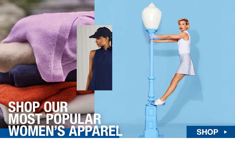 Our Most Popular Women's Apparel at Golf Locker