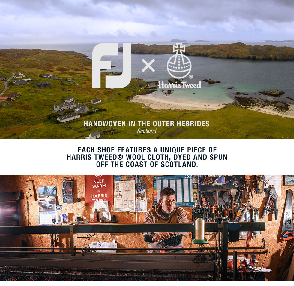 FJ Limited Edition Harris Tweed Shoes at Golf Locker