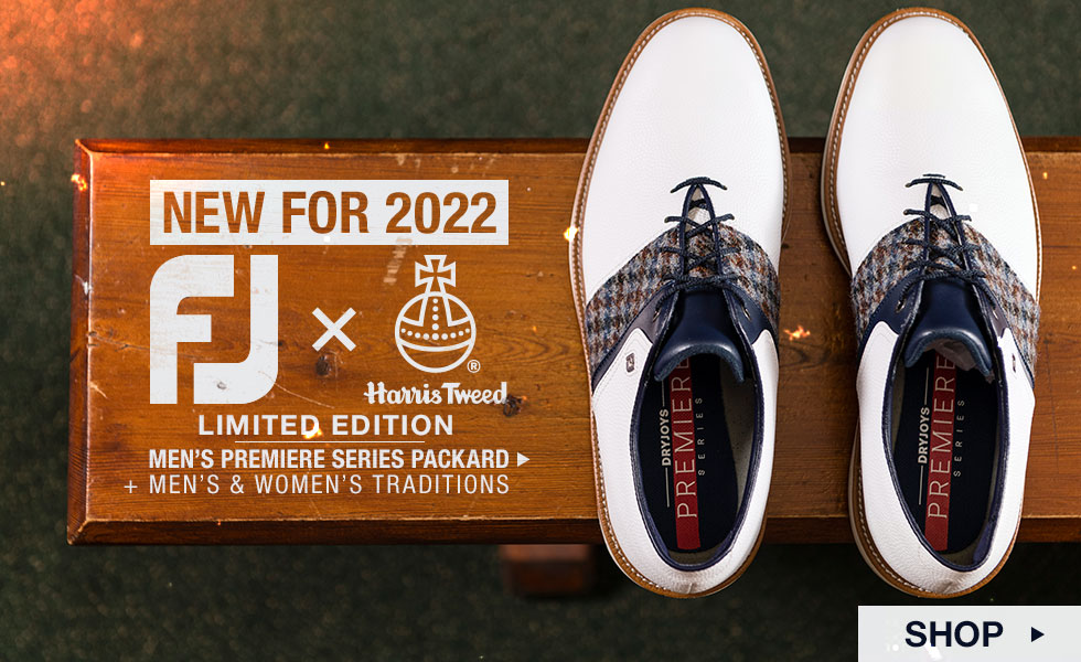 FJ Limited Edition Harris Tweed Shoes at Golf Locker