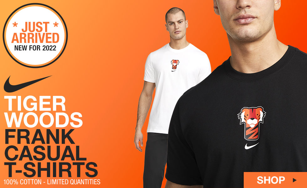 Nike Tiger Woods Frank Casual T-Shirts at Golf Locker