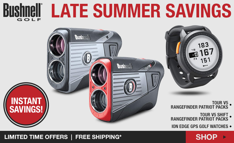 Bushnell Late Summer Savings at Golf Locker