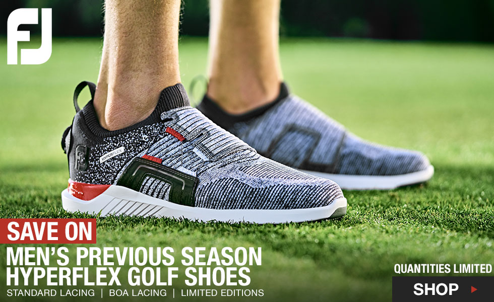Shop All Previous Season FJ Hyperflex Golf Shoes at Golf Locker