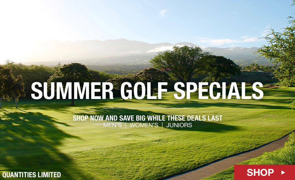 Shop All Summer Golf Specials at Golf Locker