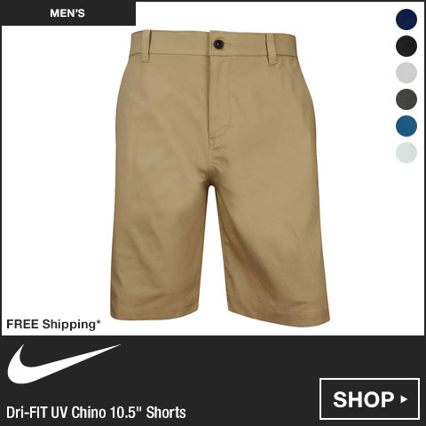 Nike Dri-FIT UV Chino 10.5 Inch Golf Shorts