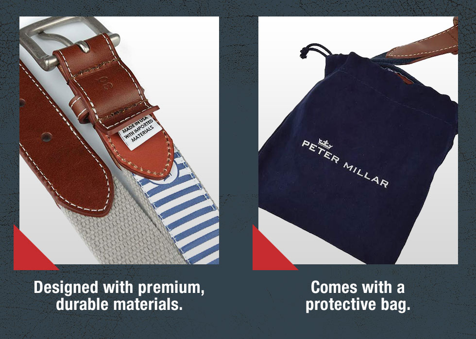Peter Millar Woven Golf Belts - Limited Edition at Golf Locker