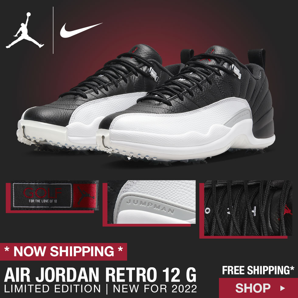 Nike Air Jordan Limited Edition Retro 12 Low Golf Shoes