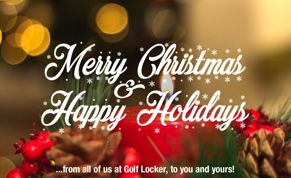 Merry Christmas and Happy Holidays from Golf Locker