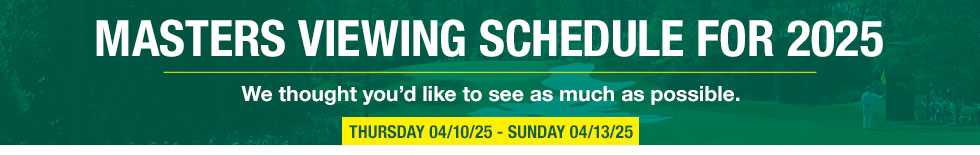 Masters 2025 Viewing Guide from Golf Locker