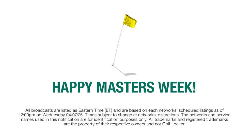 Masters 2025 Viewing Guide from Golf Locker