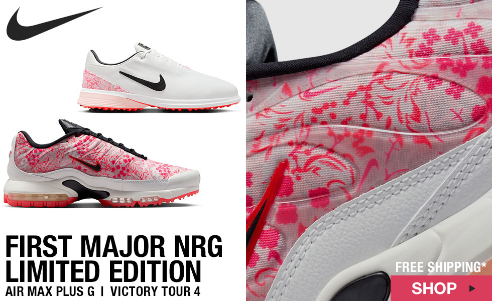 Nike First Major NRG Limited Edition Golf Shoes at Golf Locker