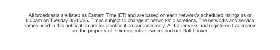 2025 PGA Championship Viewing Guide at Golf Locker