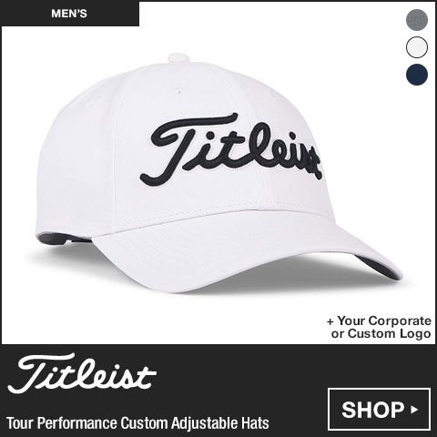 Titleist Tour Performance Custom Adjustable Golf Hats at Golf Locker