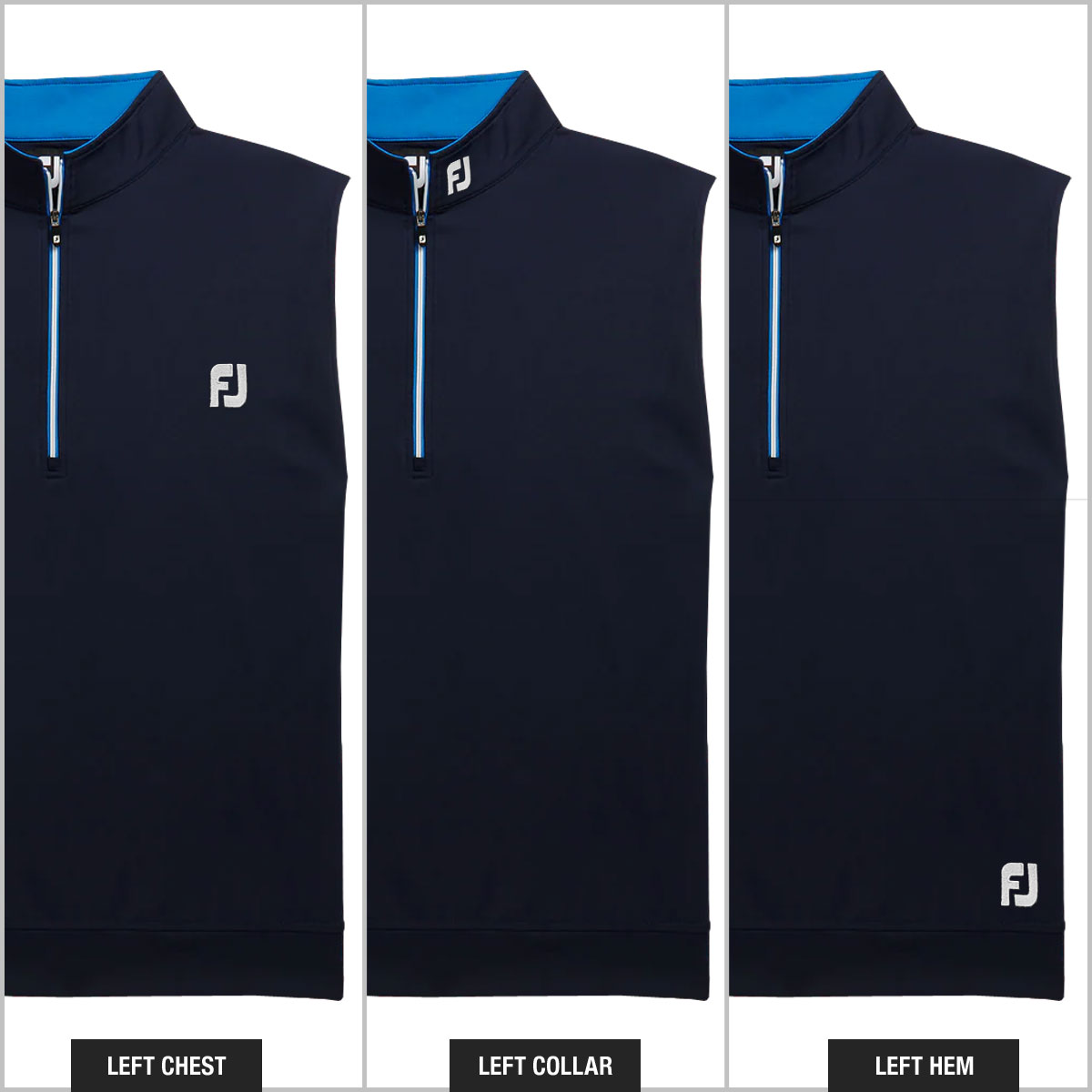 FJ Tour Logo Locations