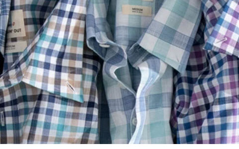 Custom Logo Men's Button Downs