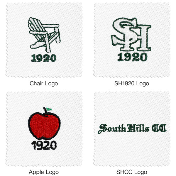 South Hills Country Club Logo Options
