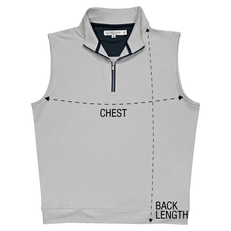 henry dean Vests Size Chart - Golf Locker