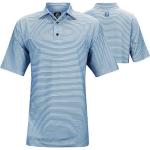 FootJoy ProDry Lisle Feeder Stripe Self Collar Golf Shirts - ON SALE