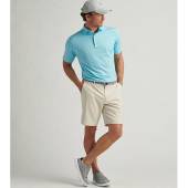 Peter Millar Performance Salem Golf Shorts in Stone