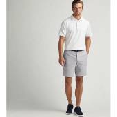 Peter Millar Performance Salem Golf Shorts in Gale grey