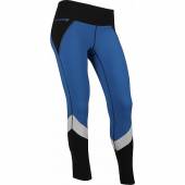 FootJoy Women's Color Block Ankle Length Golf Leggings - ON SALE in Royal with black and heather grey accents