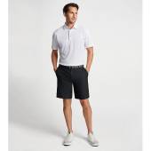 Peter Millar Solid Performance Mesh Golf Shirts in White