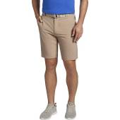 Peter Millar Shackleford Performance Hybrid Golf Shorts - ON SALE in Beechwood khaki