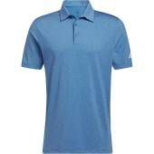 Adidas Ultimate 365 Heather Golf Shirts - ON SALE in Blue rush melange heather