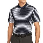 Nike Dri-FIT Victory Stripe Left Sleeve Logo Golf Shirts