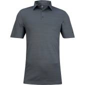Adidas Primegreen Space Dye Stripe Golf Shirts - ON SALE in Grey six