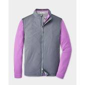 Peter Millar Fuse Elite Hybrid Full-Zip Golf Vests - ON SALE in Iron grey