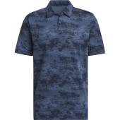 Adidas Go-To Printed Mesh Golf Shirts - ON SALE in Collegiate navy camo