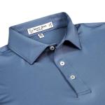 henry dean Solid Performance Knit Golf Shirts - Regular Fit