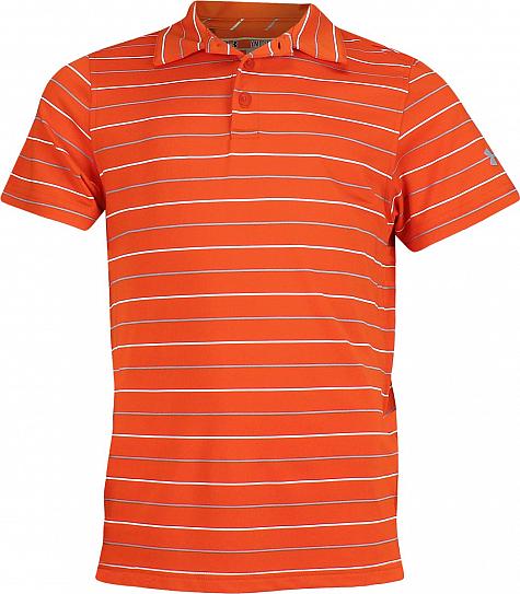 Under Armour Performance Stripe 2.0 Junior Golf Shirts - ON SALE