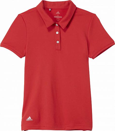 Adidas Girls Performance Junior Golf Shirts - ON SALE