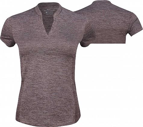 Nike Women's Dri-FIT Zonal Cooling Jacquard Golf Shirts - ON SALE