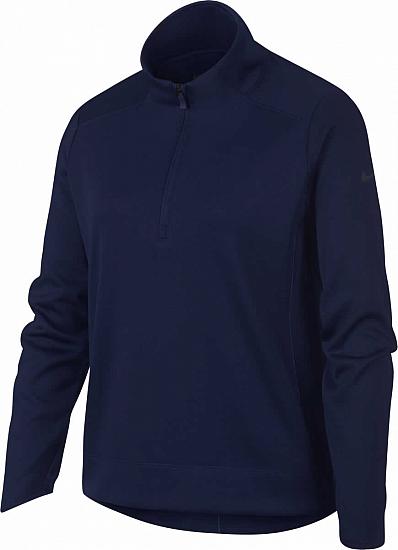 Nike Girl's Dri-FIT Half-Zip Junior Golf Pullovers - ON SALE