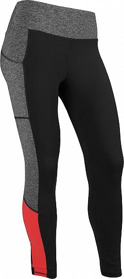 FootJoy Women's Color Block Ankle Length Golf Leggings - ON SALE