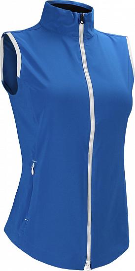 FootJoy Women's Stretch Woven Full-Zip Golf Vests - ON SALE
