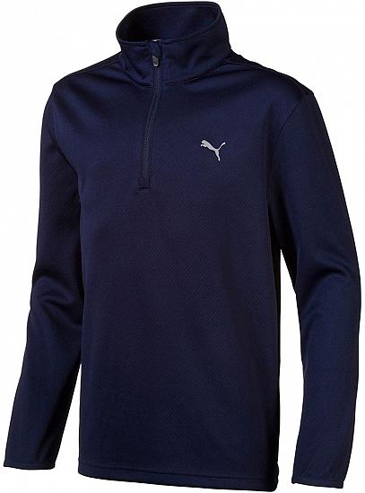 Puma Junior Quarter-Zip Golf Pullovers - ON SALE