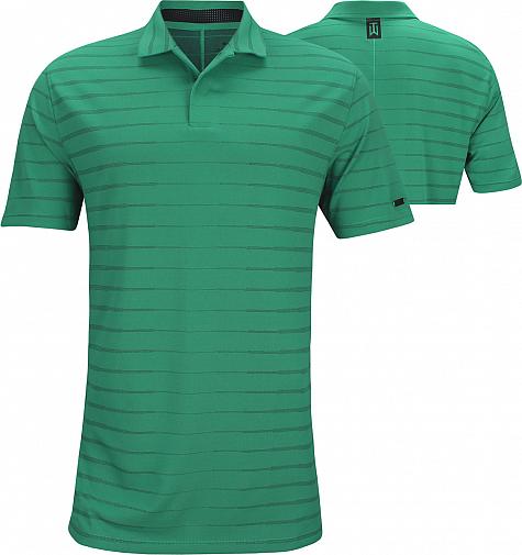 Nike Dri-FIT Tiger Woods Novelty Stripe Golf Shirts - ON SALE
