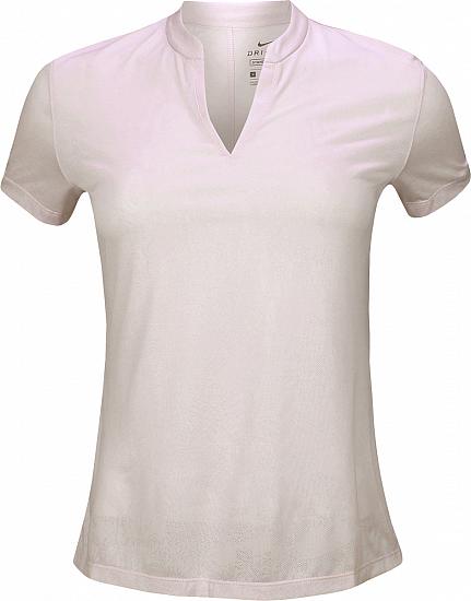 Nike Women's Breathe Ace Jacquard Golf Shirts - ON SALE