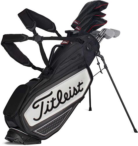 Titleist Premium Stand Golf Bags - Jet Black Collection