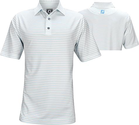 FootJoy ProDry Lisle Classic Stripe Golf Shirts - Athletic Fit - ON SALE